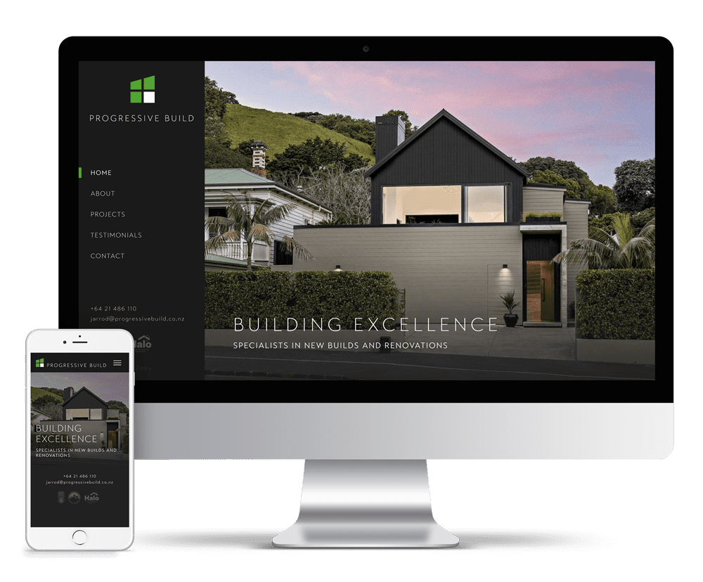 Progressive Build | ZESTY | Web Design Auckland